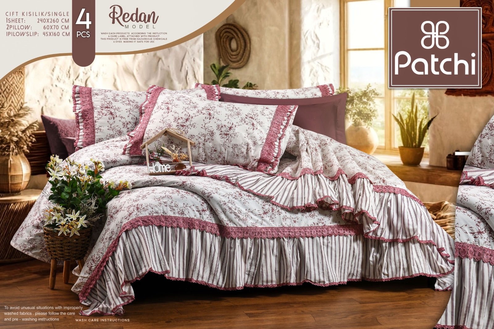 طقم مشجر بكورنيش و چوبير 4 قطع - CENTER ELGENDY